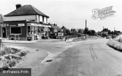 Hoo, The Crescent, Main Road c.1960, Hoo St Werburgh