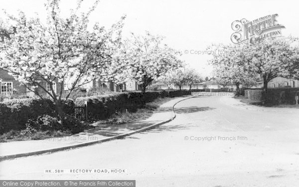 Photo of Hook, Rectory Road c.1965