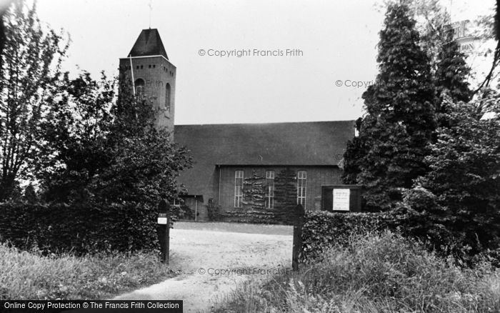 Photo of Hook, St John's Church c.1955