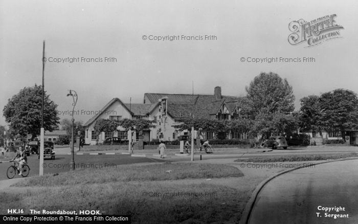 Photo of Hook, The Roundabout c.1955