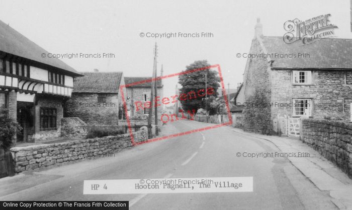 Photo of Hooton Pagnell, The Village c.1955