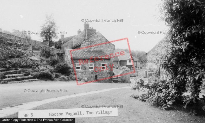 Photo of Hooton Pagnell, The Village c.1955