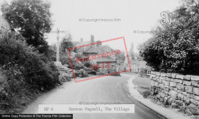 Photo of Hooton Pagnell, The Village c.1955