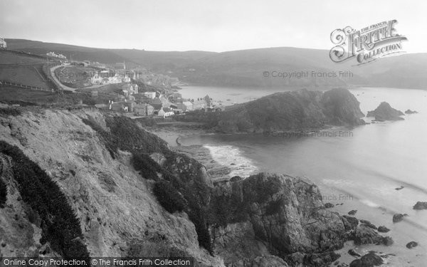 Photo of Hope Cove, And Shippens 1938