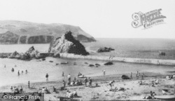 Bolt Tail And Boat Beach c.1960, Hope Cove