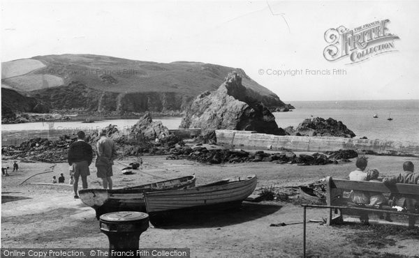 Photo of Hope Cove, Bolt Tail And Breakwater c.1955
