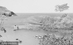 Bolt Tail And Breakwater c.1960, Hope Cove