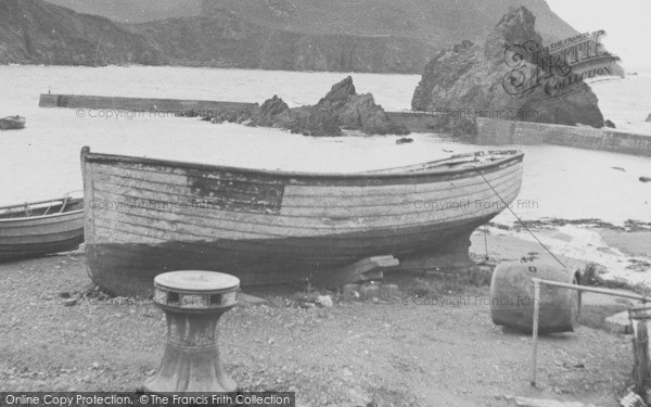 Photo of Hope Cove, Capstan From Herzogin Cecile c.1939
