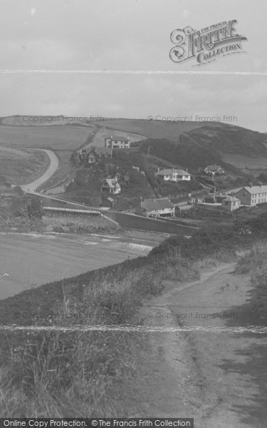 Photo of Hope Cove, Cliff Path 1935