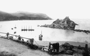 Coast Scene 1890, Hope Cove