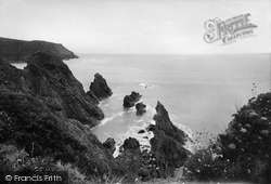 Coastal Scenery 1922, Hope Cove