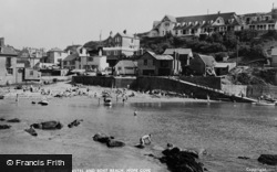 Cottage Hotel And Boat Beach c.1960, Hope Cove