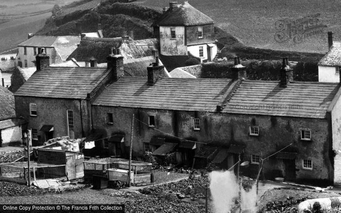 Photo of Hope Cove, Cottages 1890
