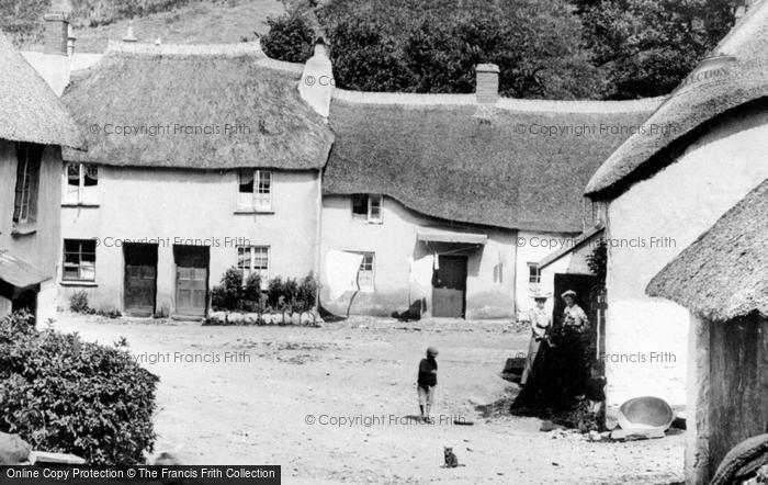 Photo of Hope Cove, Cottages 1904