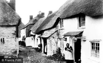 Hope Cove, Cottages in the Village 1890