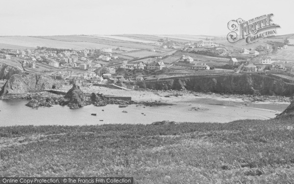 Photo of Hope Cove, From Bolt Tail c.1955
