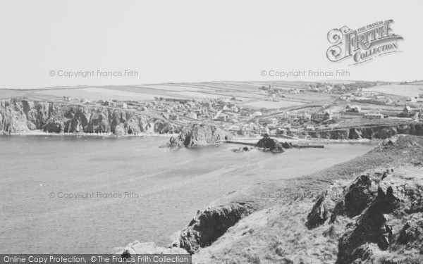 Photo of Hope Cove, From Bolt Tail c.1960