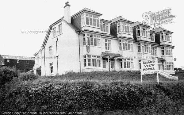 Photo of Hope Cove, Grand View Hotel c.1955