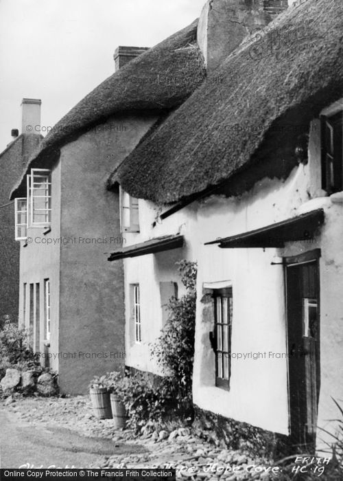Photo of Hope Cove, Inner Hope c.1955