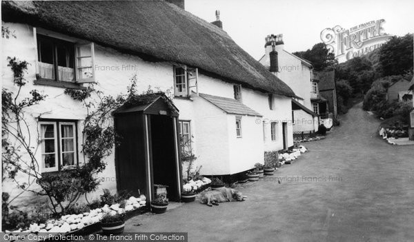 Photo of Hope Cove, Inner Hope Village c.1955