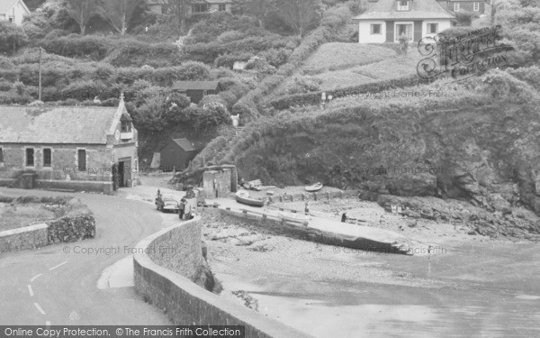 Photo of Hope Cove, Lifeboat House And Slipway c.1965