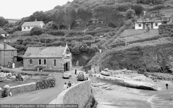 Photo of Hope Cove, Lifeboat House, Inner Hope c.1965