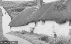 Old Cottages, Inner Hope c.1955, Hope Cove