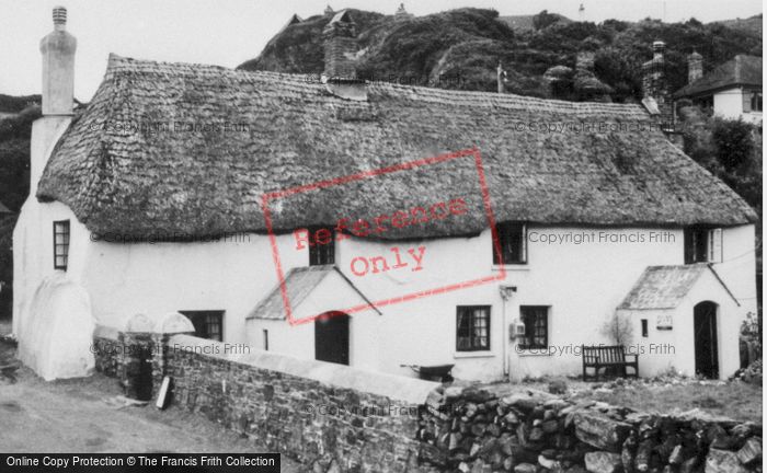 Photo of Hope Cove, Thatched Cottage c.1965