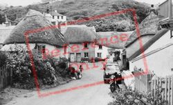 Thatched Cottages c.1965, Hope Cove
