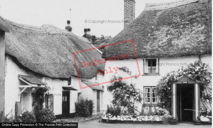 Photo of Hope Cove, Thatched Cottages c.1965