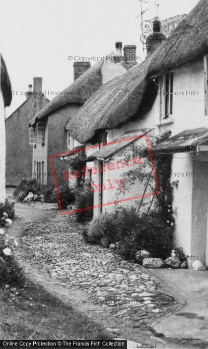 Photo of Hope Cove, Thatched Cottages c.1965
