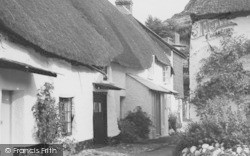 Thatched Cottages, Inner Hope c.1955, Hope Cove