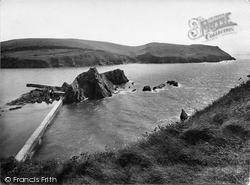 The Breakwater And Bolt Tail 1925, Hope Cove