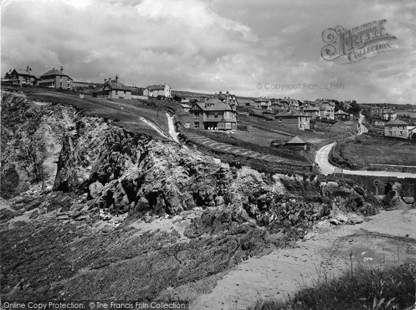 Photo of Hope Cove, The Downs, Outer Hope 1930