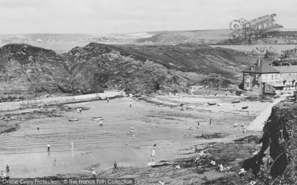 Photo of Hope Cove, The Harbour c.1955