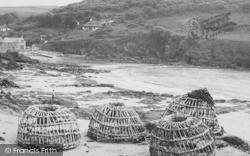 The Lobster Pots c.1960, Hope Cove