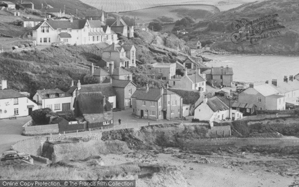 Photo of Hope Cove, The Village c.1960
