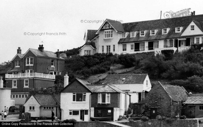 Photo of Hope Cove, The Village c.1965