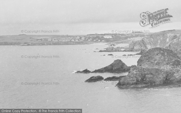 Photo of Hope Cove, Thurlestone Bay From Bolt Trail c.1965