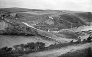 Hope Cove, view from Cliffs 1920