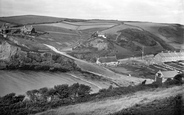 View From Cliffs 1920, Hope Cove