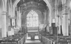 St Peter's Church Interior 1932, Hope