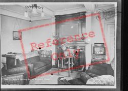 The Writing Room, Birchfield House c.1955, Hope