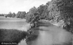 The River Lugg c.1955, Hope Under Dinmore