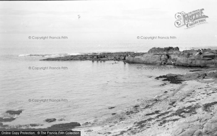 Photo of Hopeman, Rocks And Shore c.1910