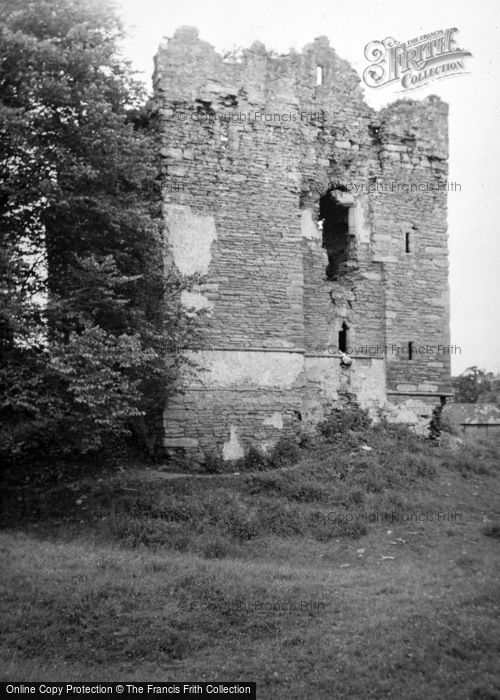 Photo of Hopton Castle, The Castle 1952