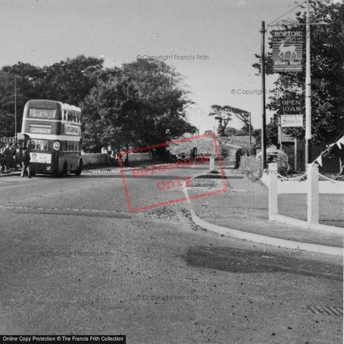 Photo of Hopton, Main Road c.1955