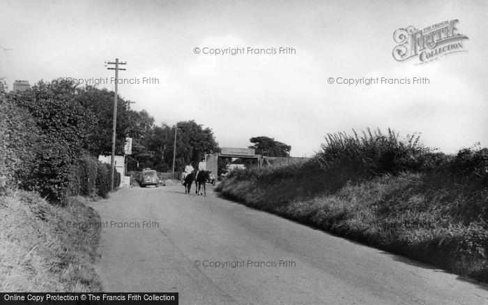 Photo of Hopton, Station Road c.1955