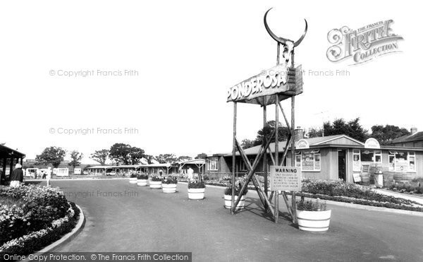Photo of Hopton, The Entrance To Ponderosa Holiday Camp c.1965
