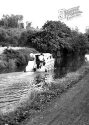 Boat Trip On The Canal c.1965, Hopwas